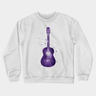 Classical Guitar Universe Texture Crewneck Sweatshirt